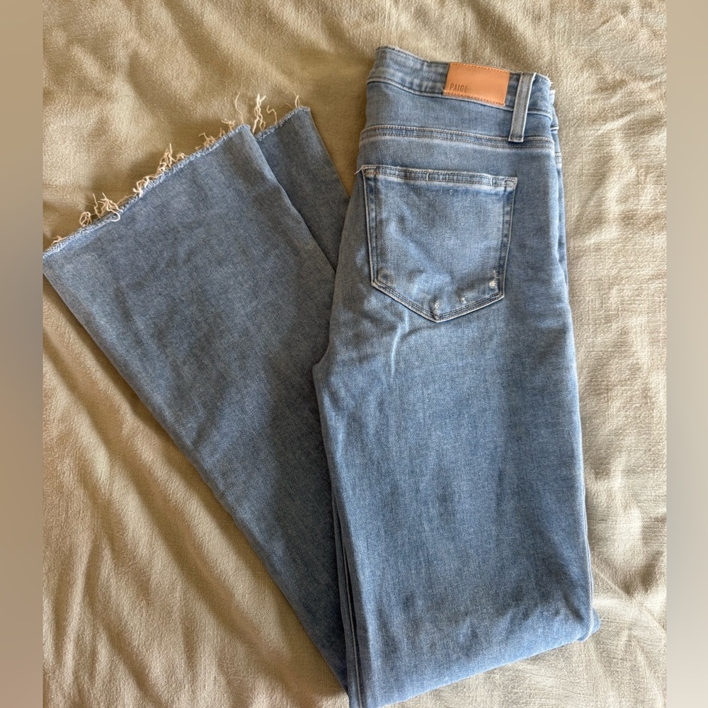 Paige laurel canyon distressed Denim Jeans size 27